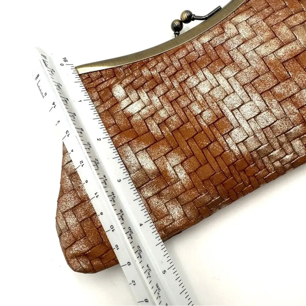 Patricia Nash Lina Small Frame Clutch Bag (chain missing)